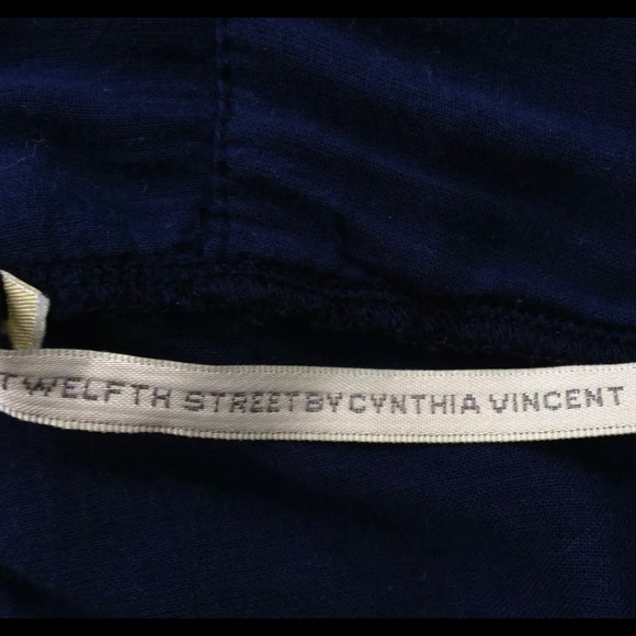 Cute Midnight blue ruched maxi halter dress Size 2 - Picture 8 of 9